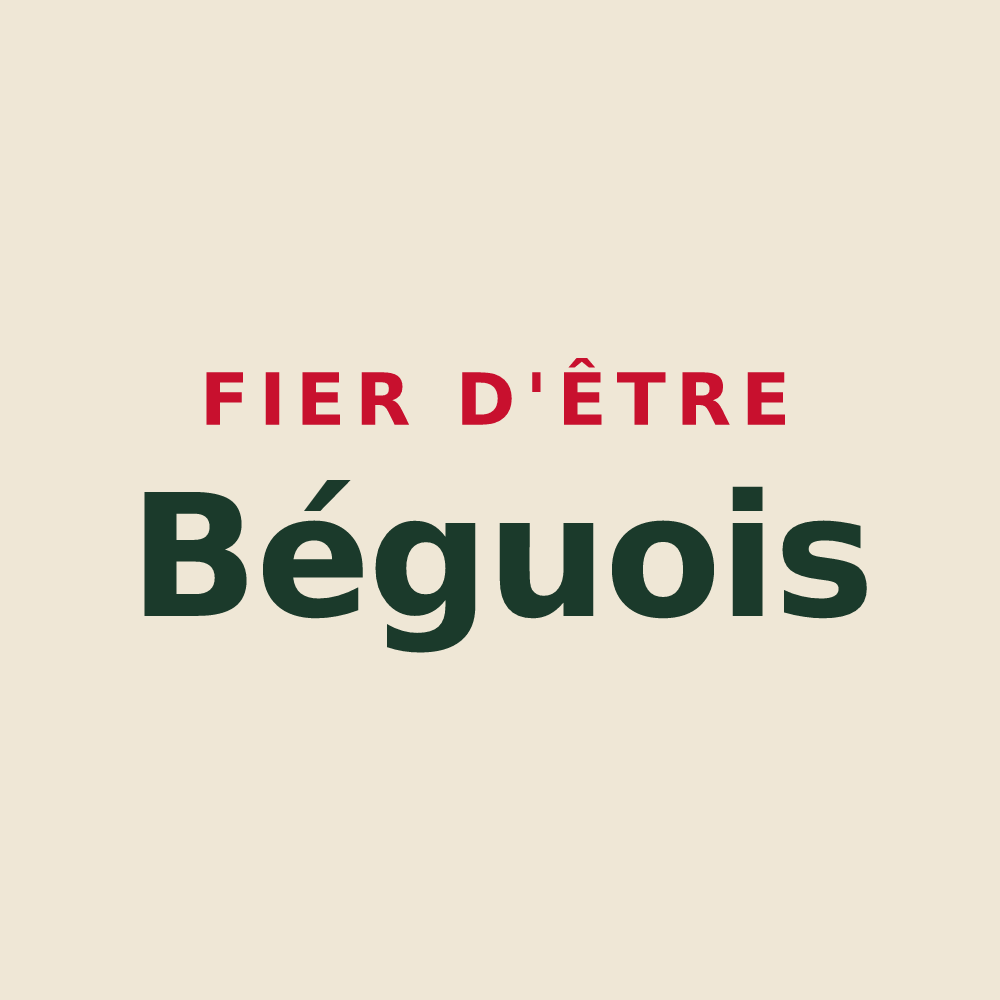 Tote bag « Fier d'être Béguois » — design pour Bègues