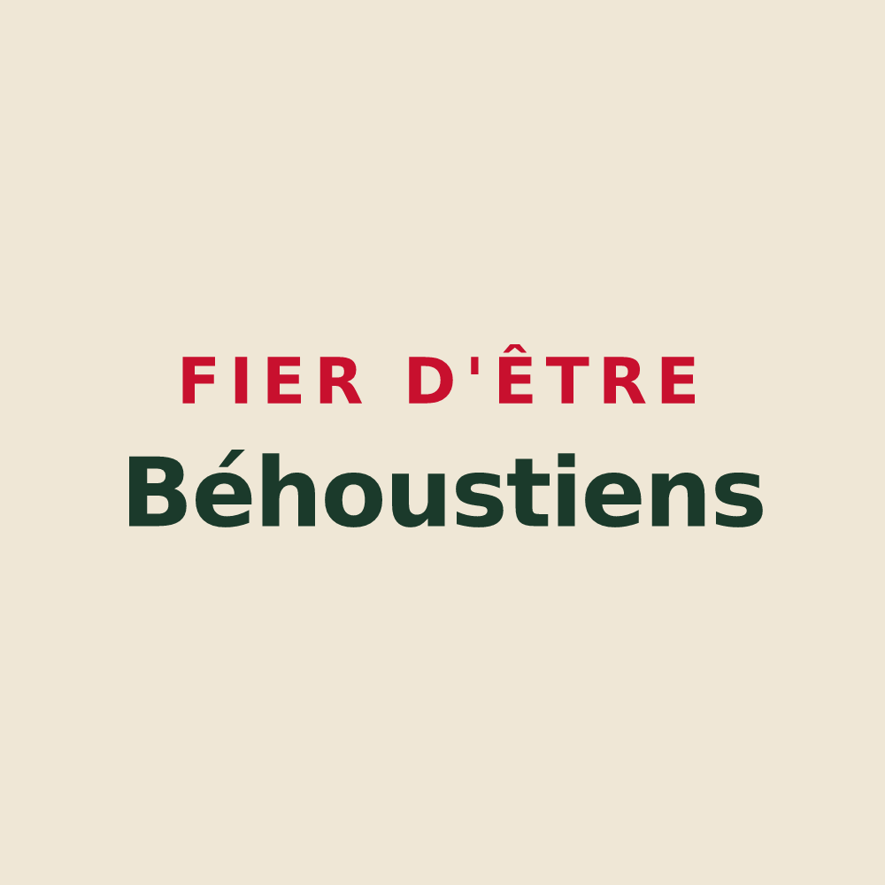 Tote bag « Fier d'être Béhoustiens » — design pour Béhoust