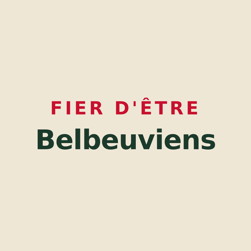 Tote bag « Fier d'être Belbeuviens » — design pour Belbeuf