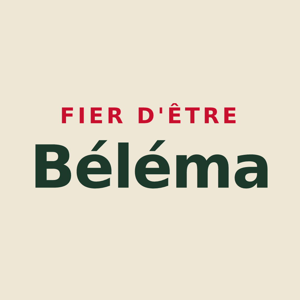 Tote bag « Fier d'être Béléma » — design pour Belep