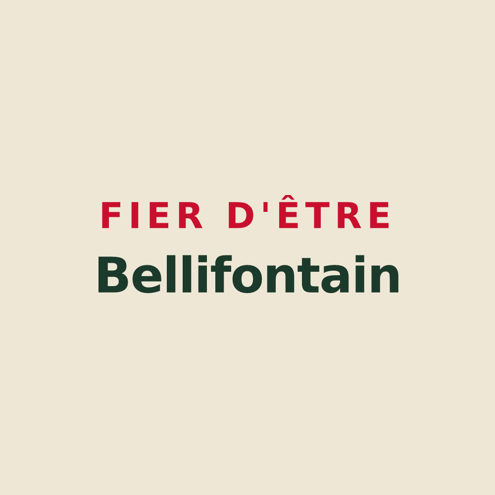 Tote bag « Fier d'être Bellifontain » — design pour Belfonds
