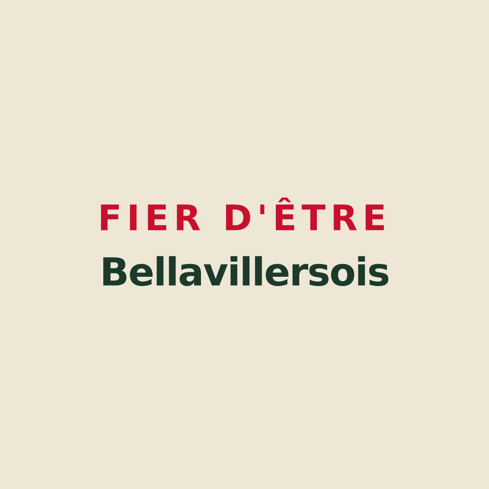 Tote bag « Fier d'être Bellavillersois » — design pour Bellavilliers