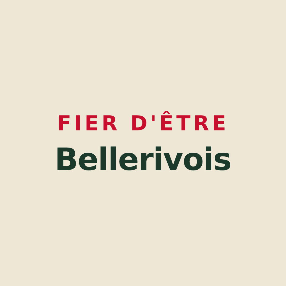 Tote bag « Fier d'être Bellerivois » — design pour Bellerive-sur-Allier