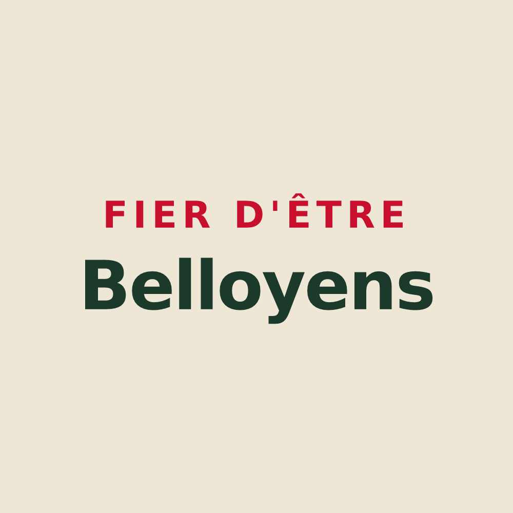 Tote bag « Fier d'être Belloyens » — design pour Belloy-en-Santerre