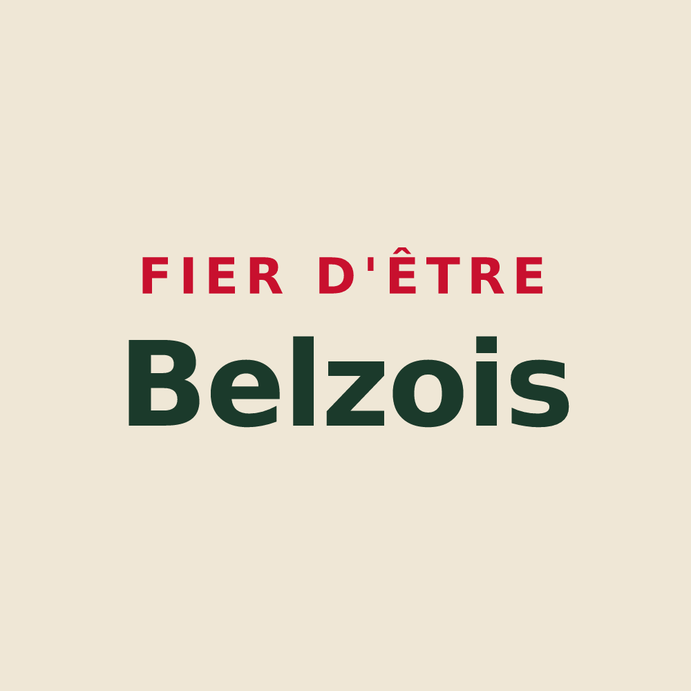 Tote bag « Fier d'être Belzois » — design pour Belz