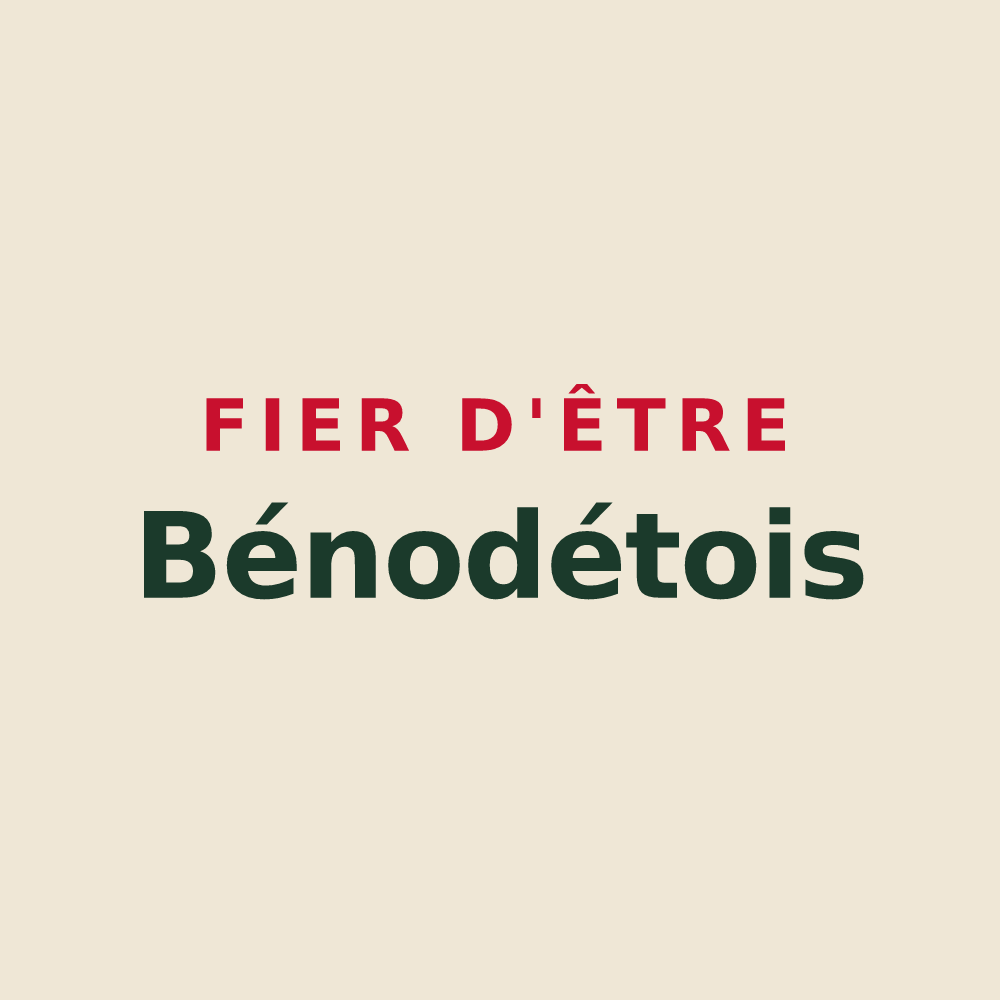 Tote bag « Fier d'être Bénodétois » — design pour Bénodet
