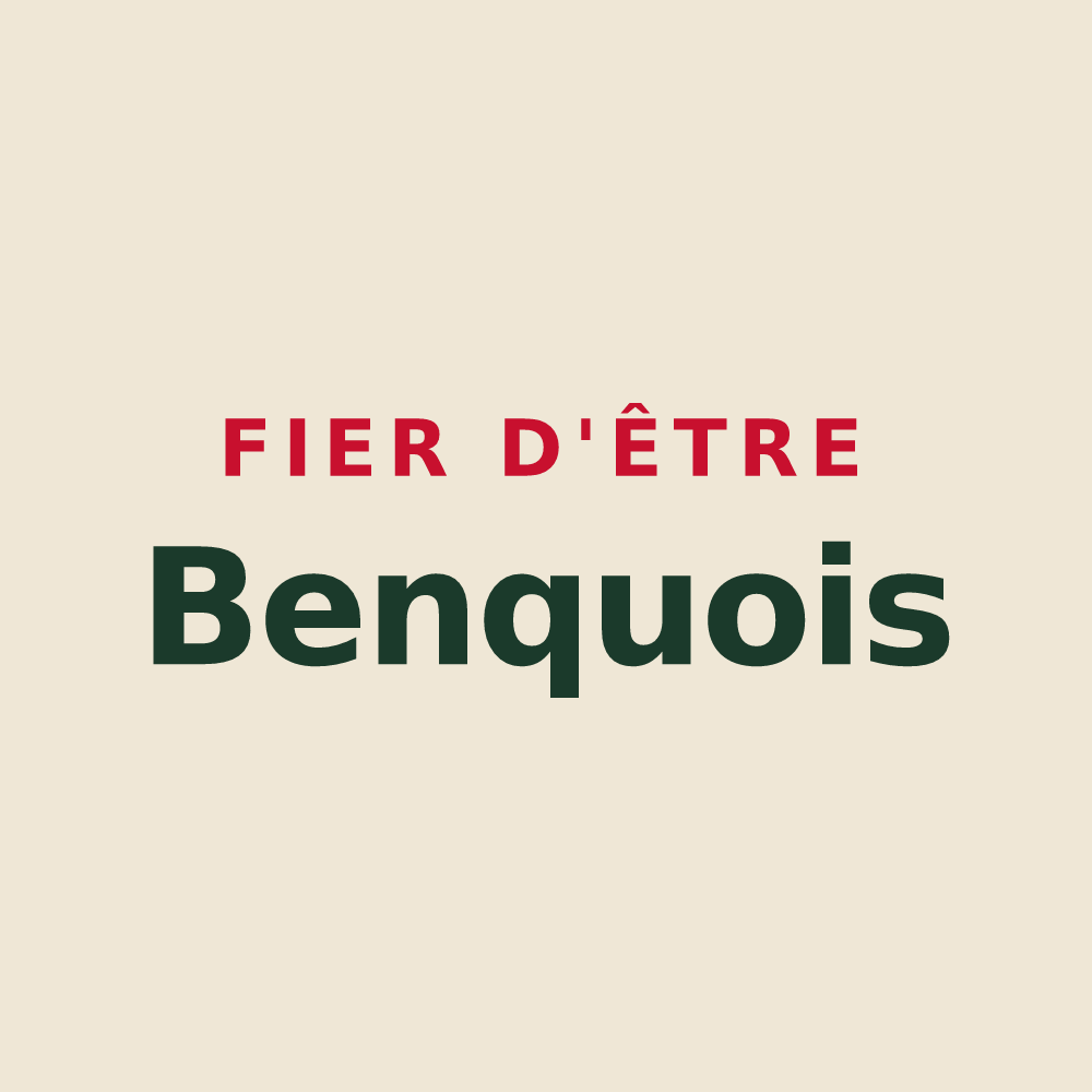 Tote bag « Fier d'être Benquois » — design pour Benqué-Molère