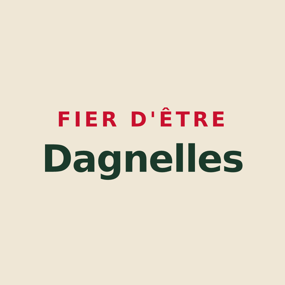 Tote bag « Fier d'être Dagnelles » — design pour Bercenay-en-Othe