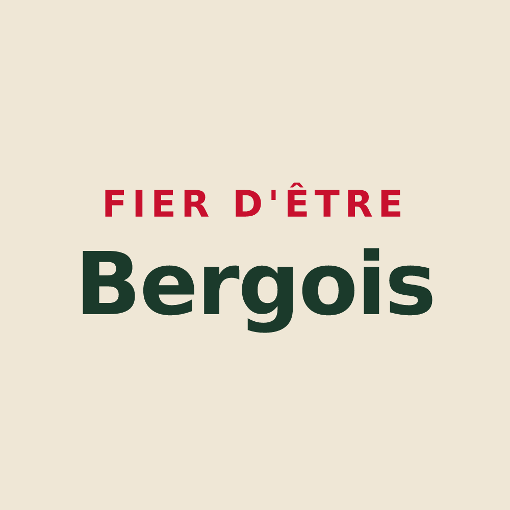 Tote bag « Fier d'être Bergois » — design pour Berg-sur-Moselle
