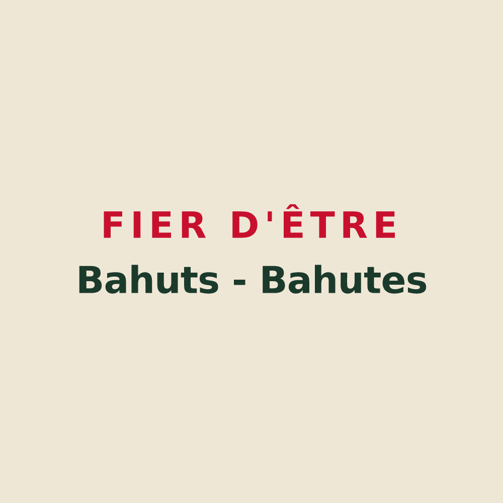 Tote bag « Fier d'être Bahuts - Bahutes » — design pour Bergères