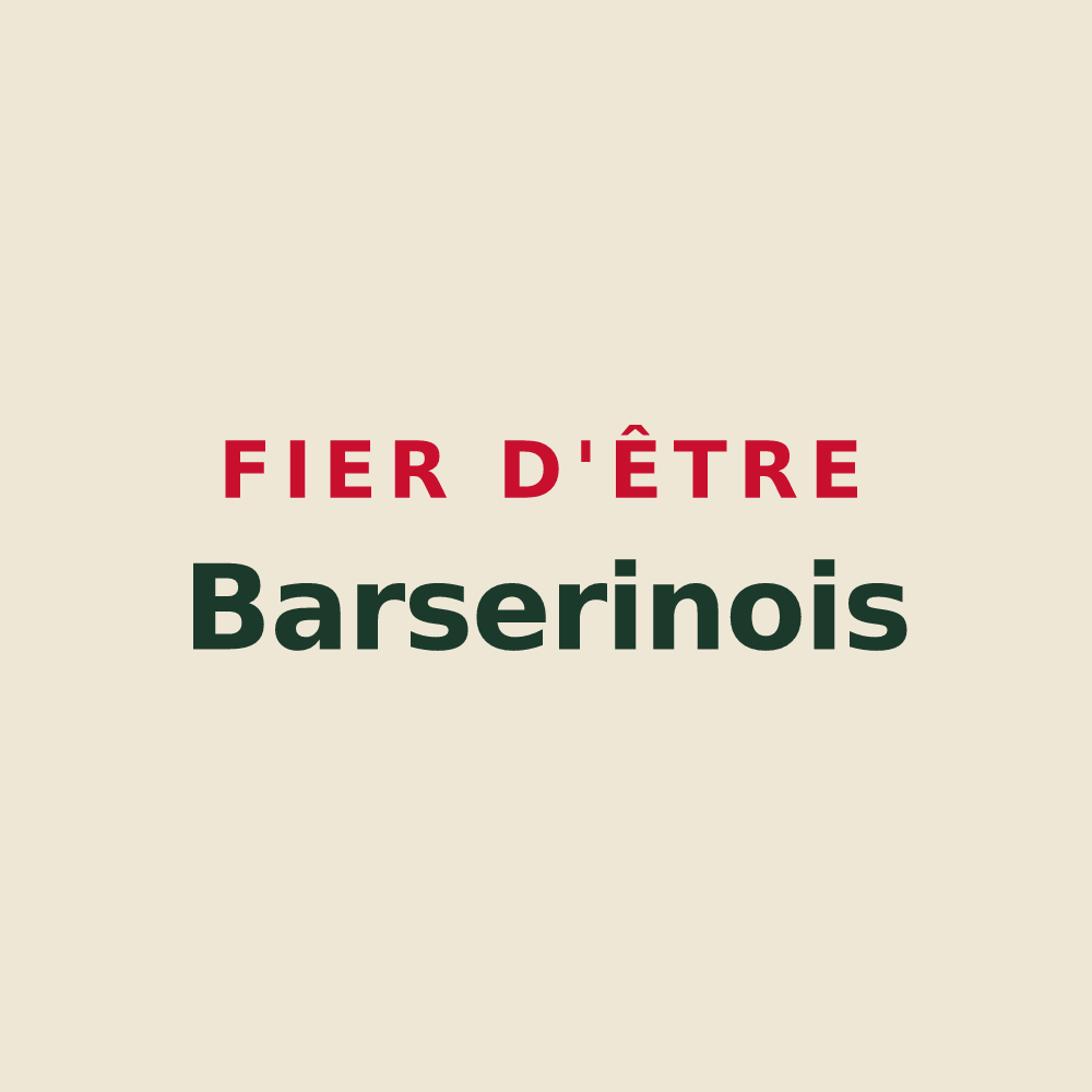 Tote bag « Fier d'être Barserinois » — design pour Bergesserin