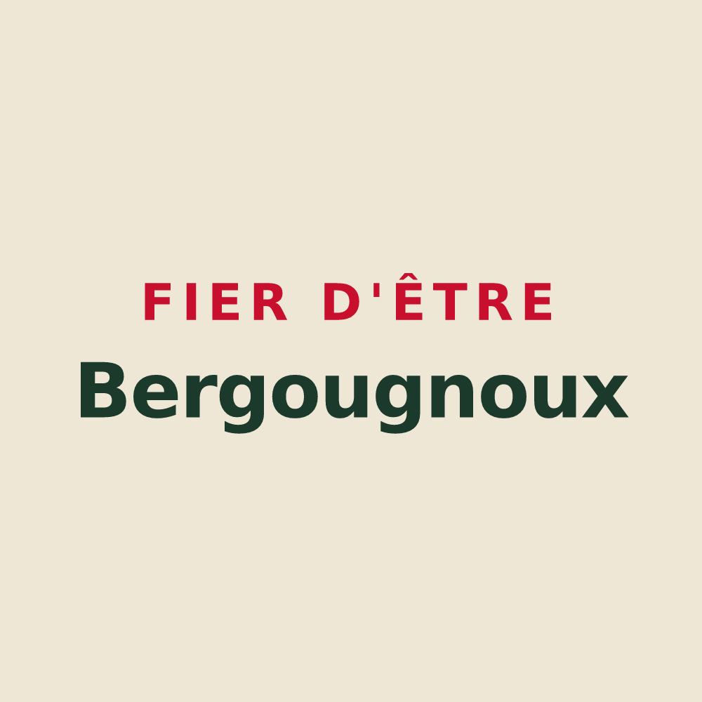 Tote bag « Fier d'être Bergougnoux » — design pour Bergonne