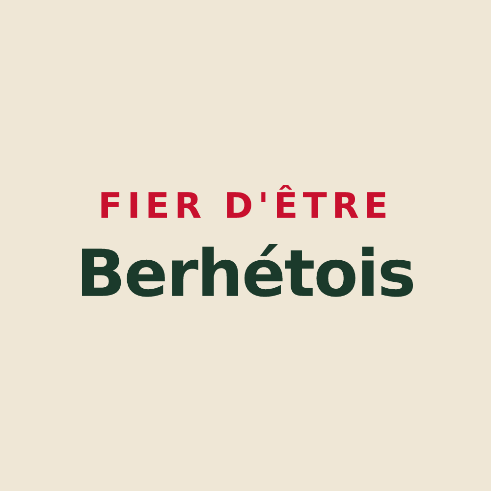 Tote bag « Fier d'être Berhétois » — design pour Berhet