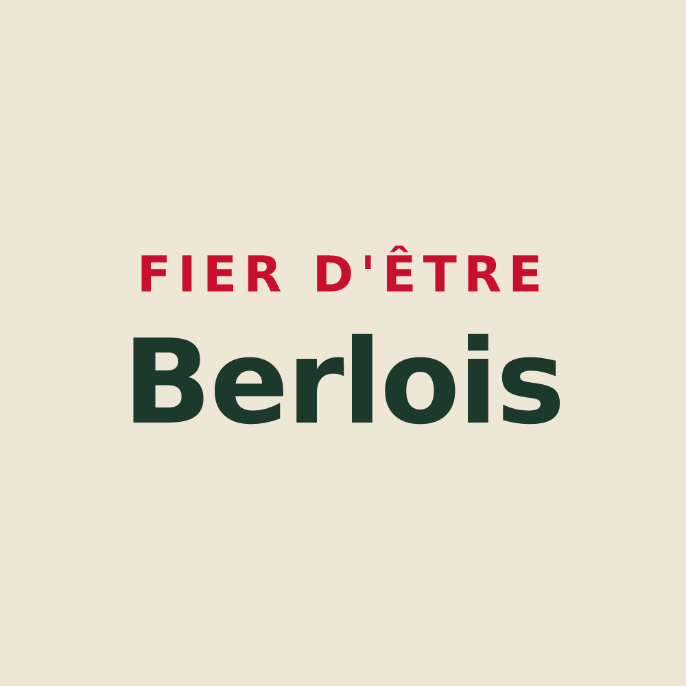 Tote bag « Fier d'être Berlois » — design pour Berles-Monchel