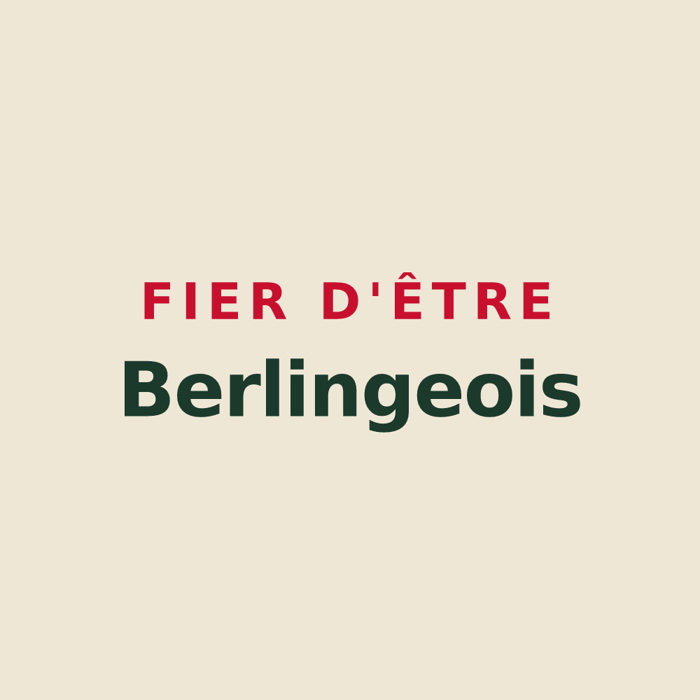 Tote bag « Fier d'être Berlingeois » — design pour Berling