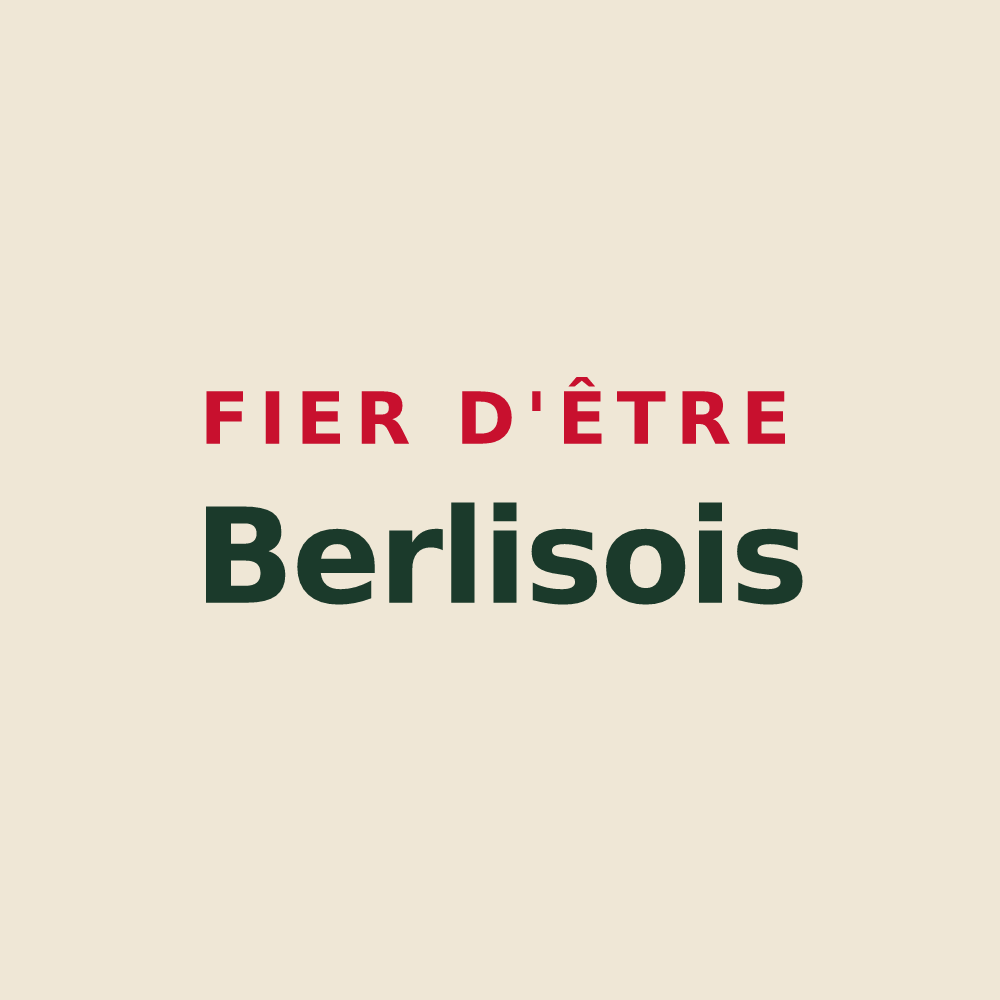 Tote bag « Fier d'être Berlisois » — design pour Berlise