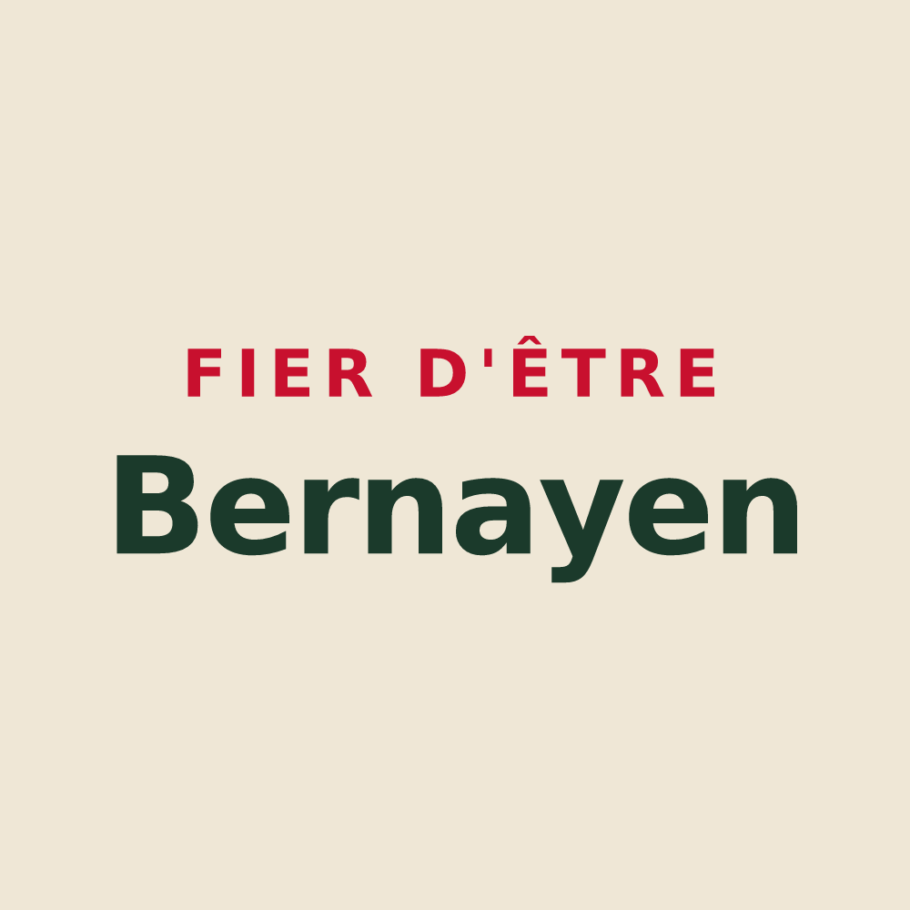 Tote bag « Fier d'être Bernayen » — design pour Bernay
