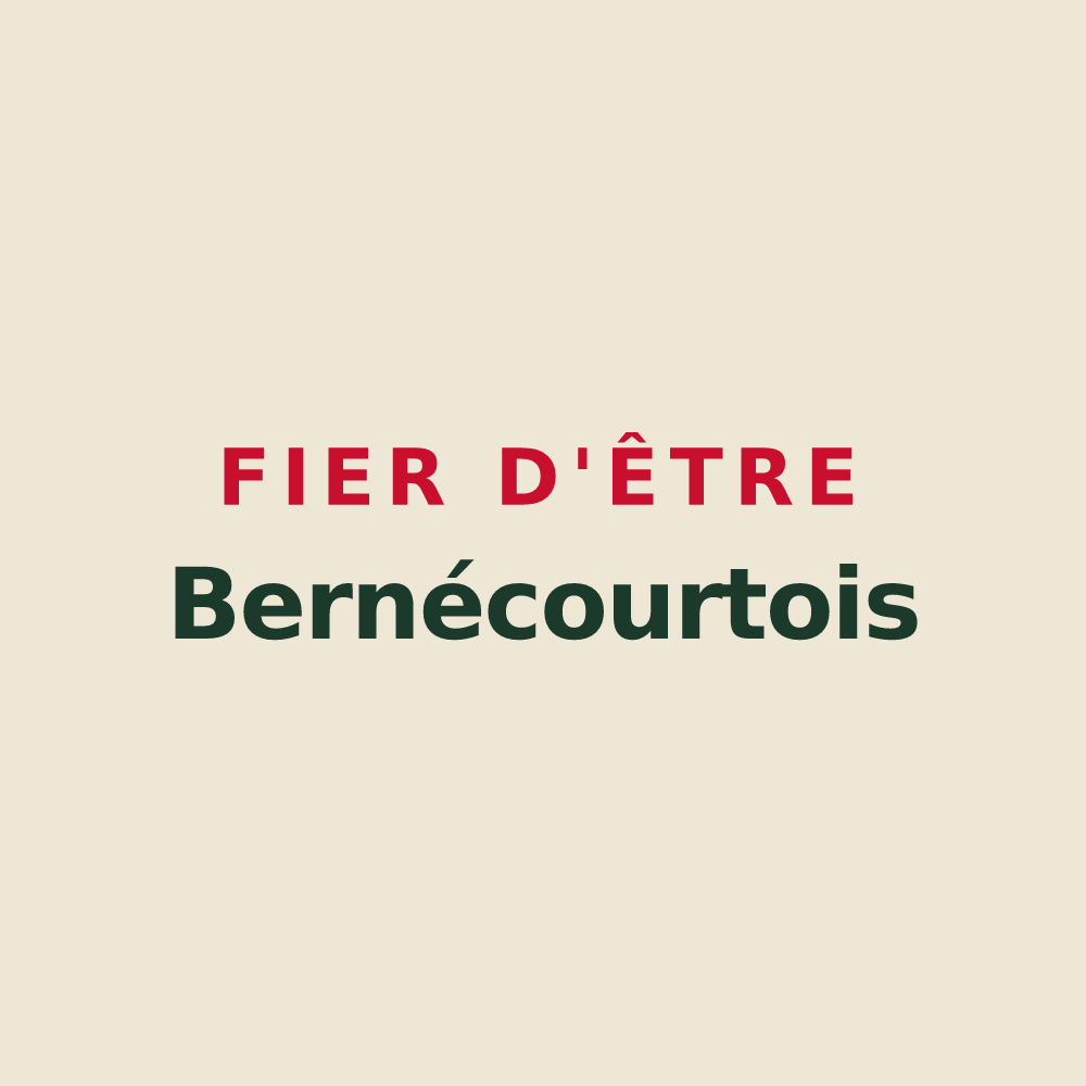 Tote bag « Fier d'être Bernécourtois » — design pour Bernécourt