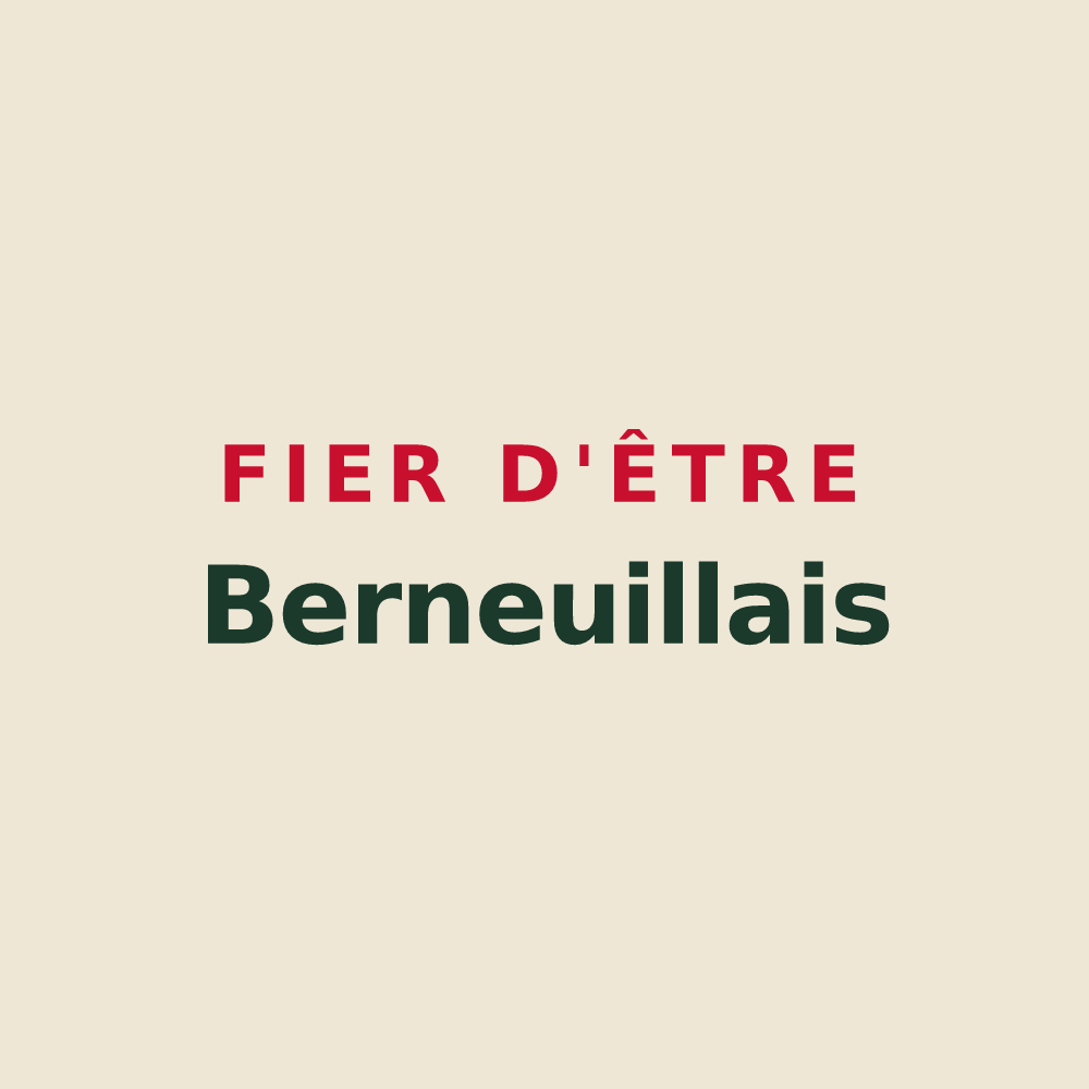Tote bag « Fier d'être Berneuillais » — design pour Berneuil