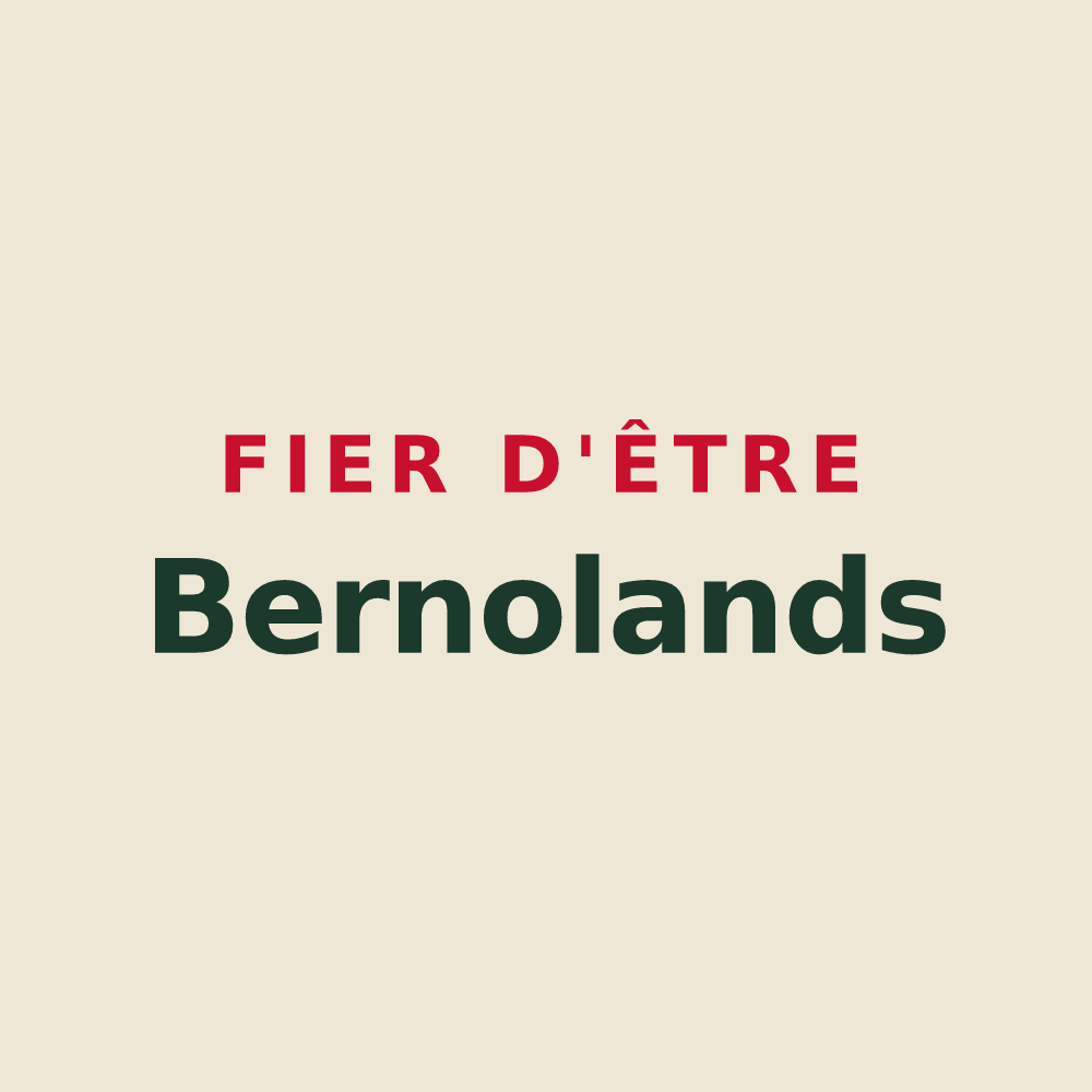 Tote bag « Fier d'être Bernolands » — design pour Bernex
