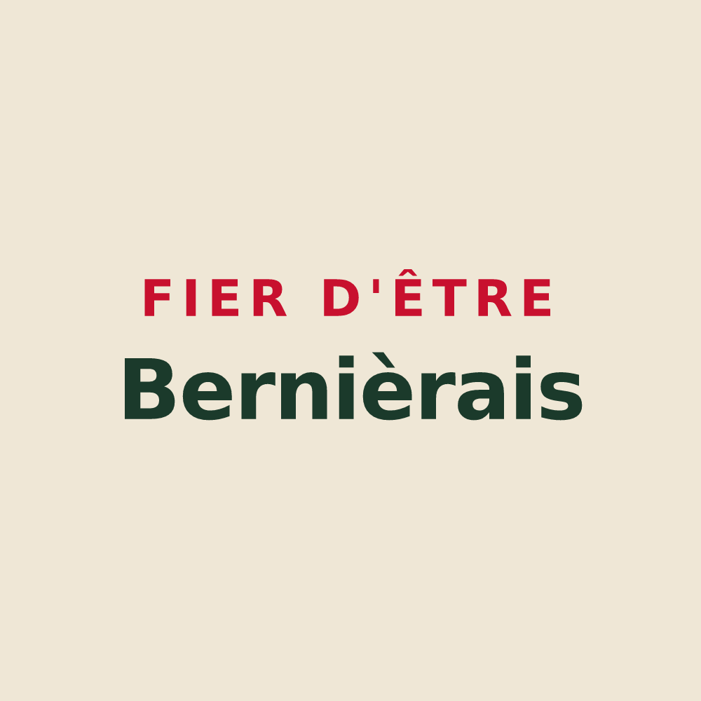 Tote bag « Fier d'être Bernièrais » — design pour Bernières-sur-Mer