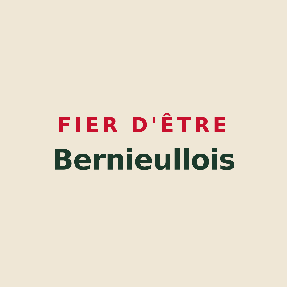 Tote bag « Fier d'être Bernieullois » — design pour Bernieulles