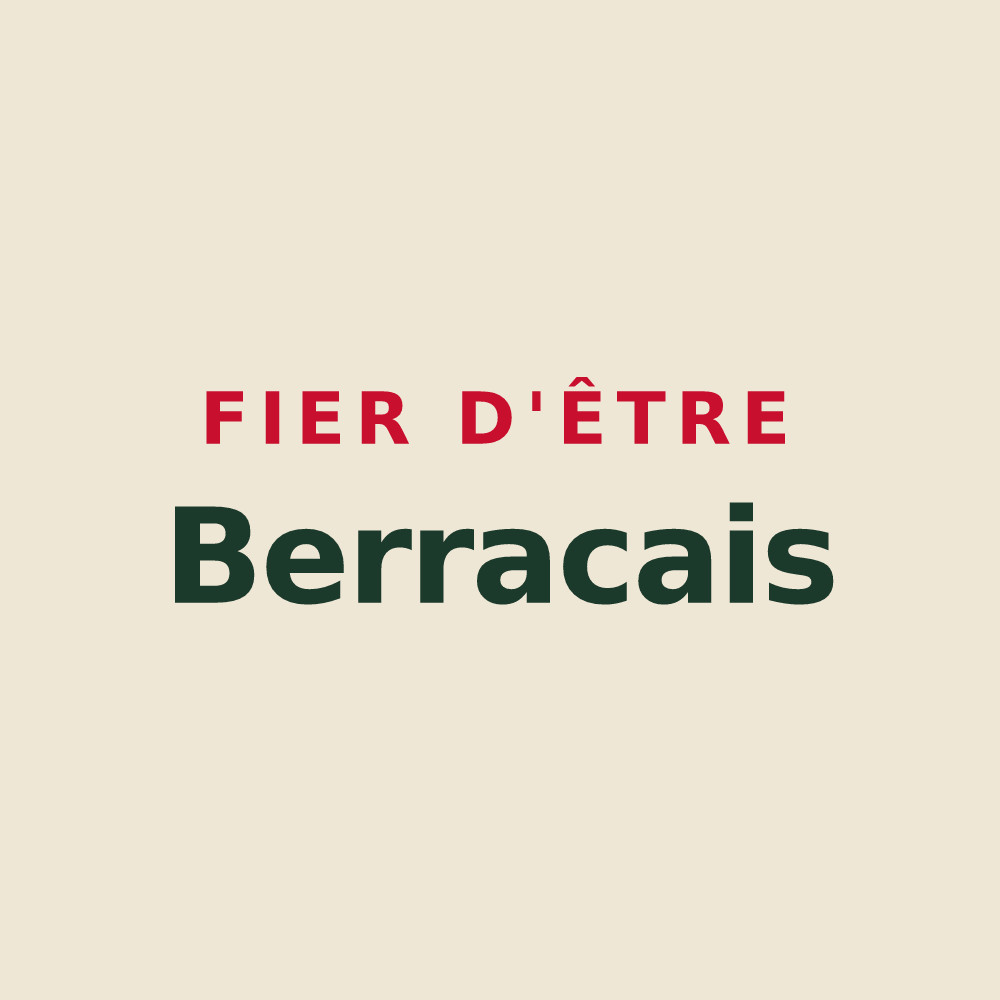 Tote bag « Fier d'être Berracais » — design pour Berrac