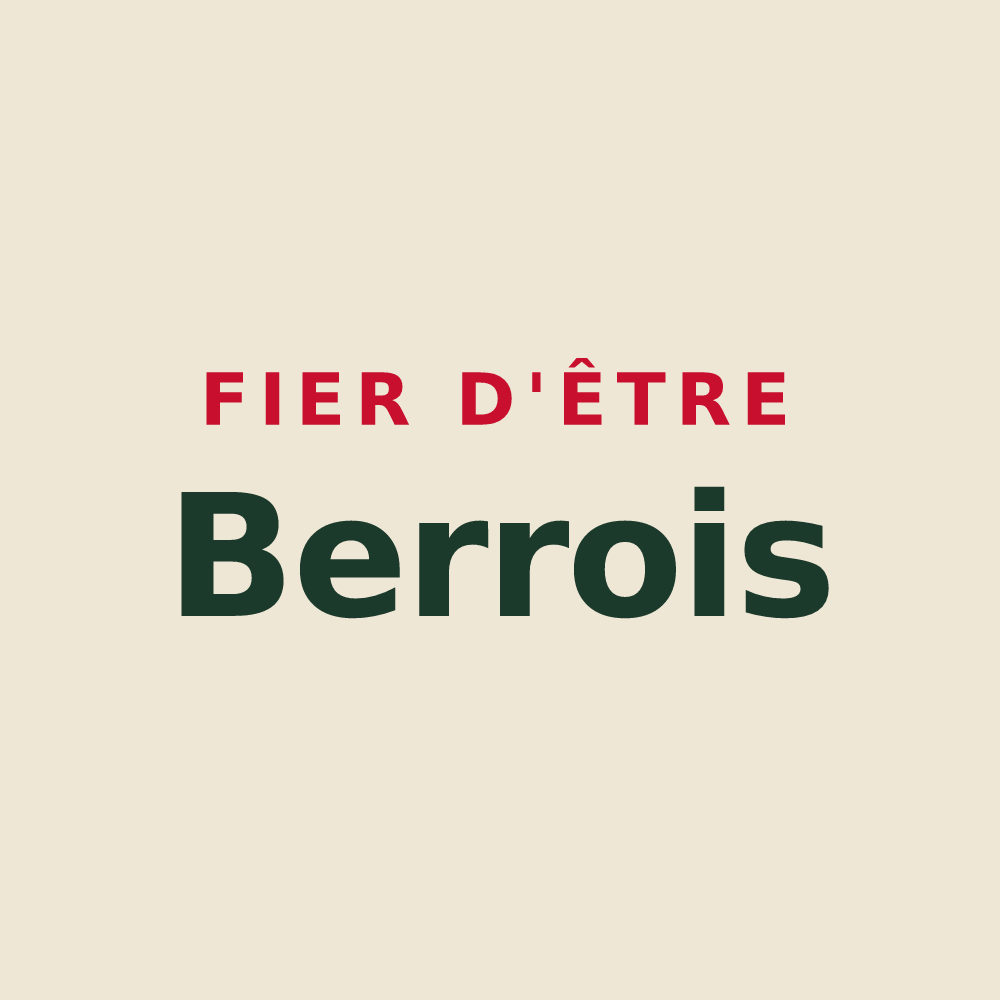 Tote bag « Fier d'être Berrois » — design pour Berre-les-Alpes