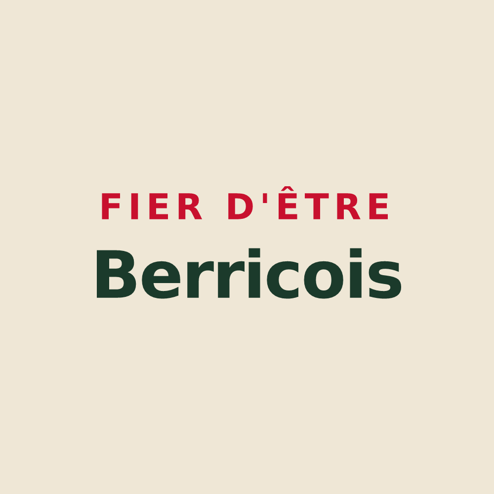 Tote bag « Fier d'être Berricois » — design pour Berric