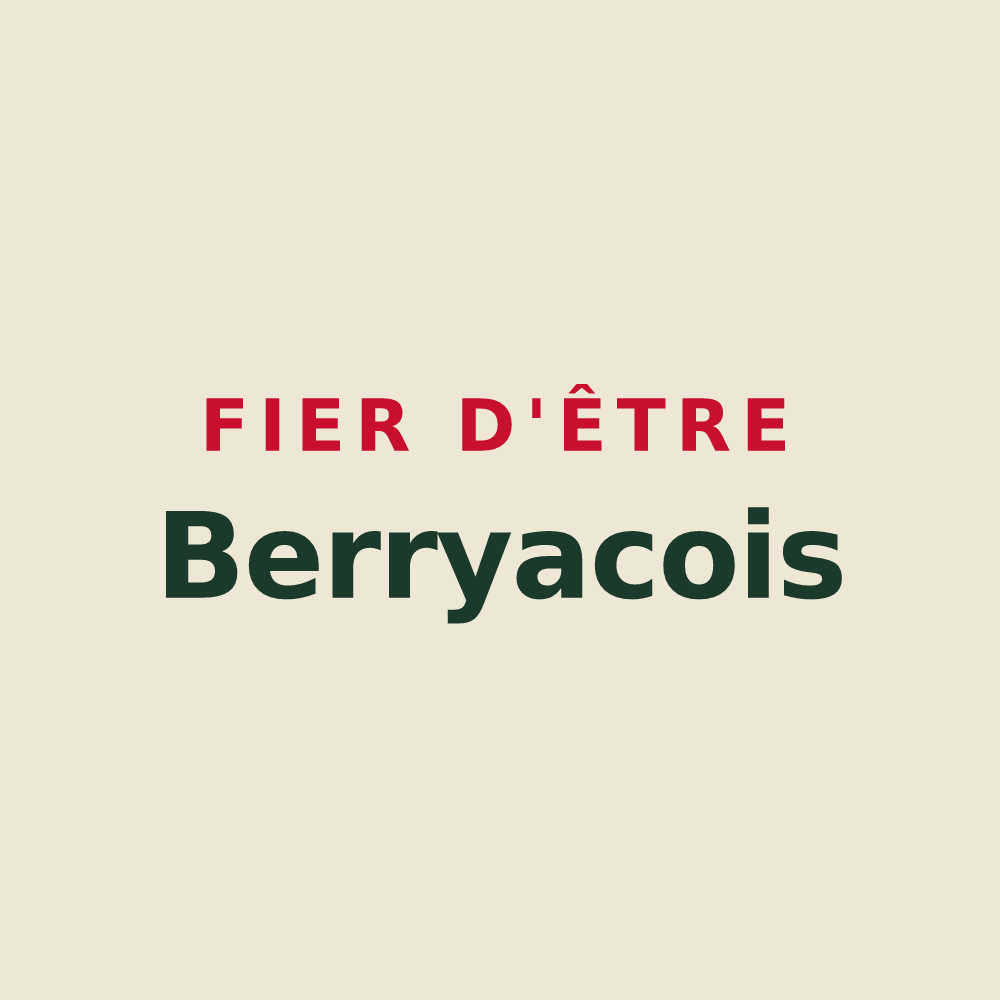 Tote bag « Fier d'être Berryacois » — design pour Berry-au-Bac