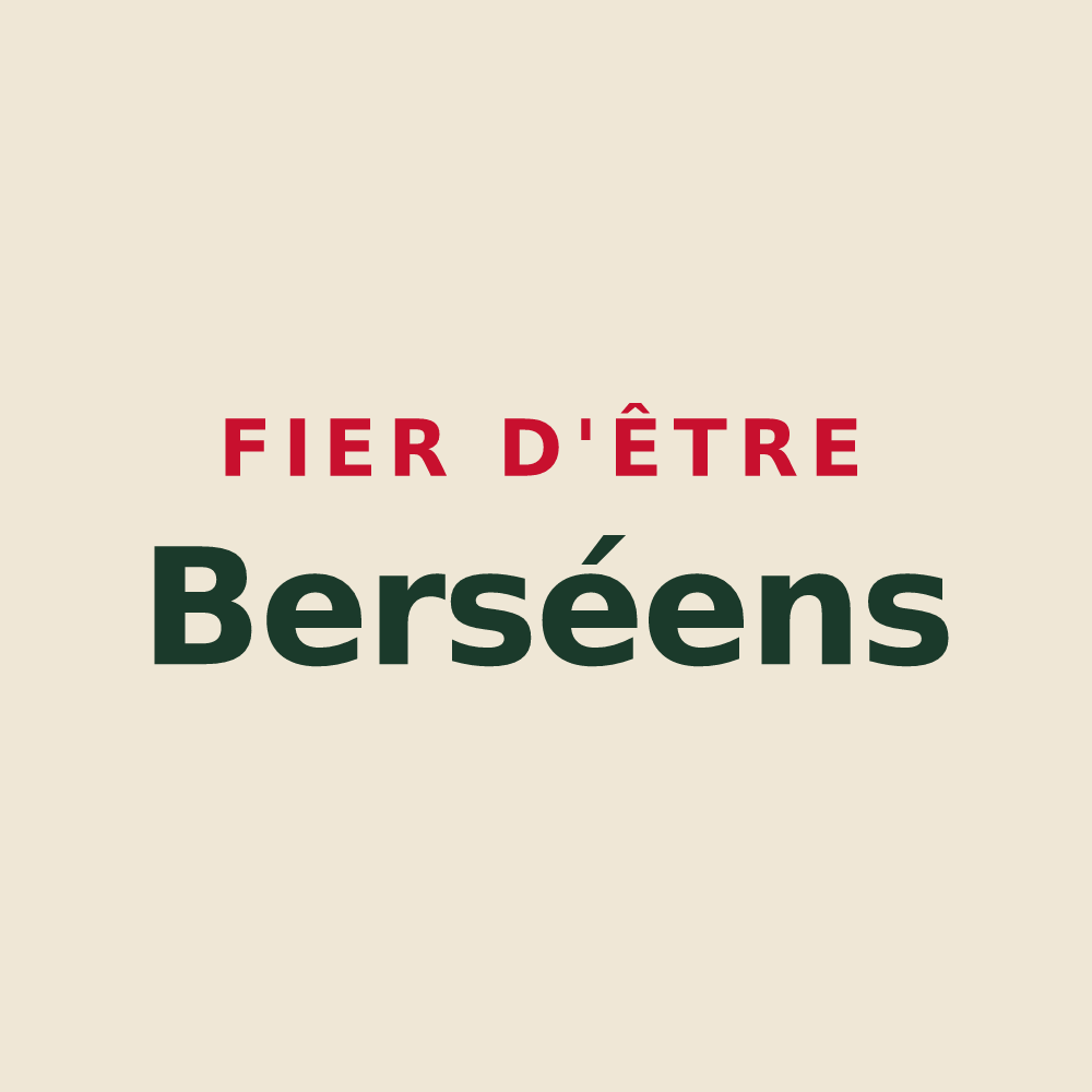 Tote bag « Fier d'être Berséens » — design pour Bersée