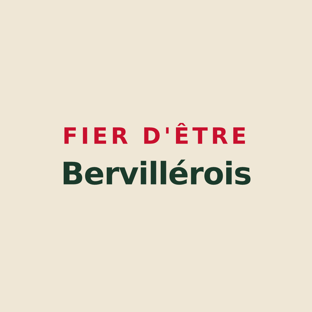 Tote bag « Fier d'être Bervillérois » — design pour Berviller-en-Moselle