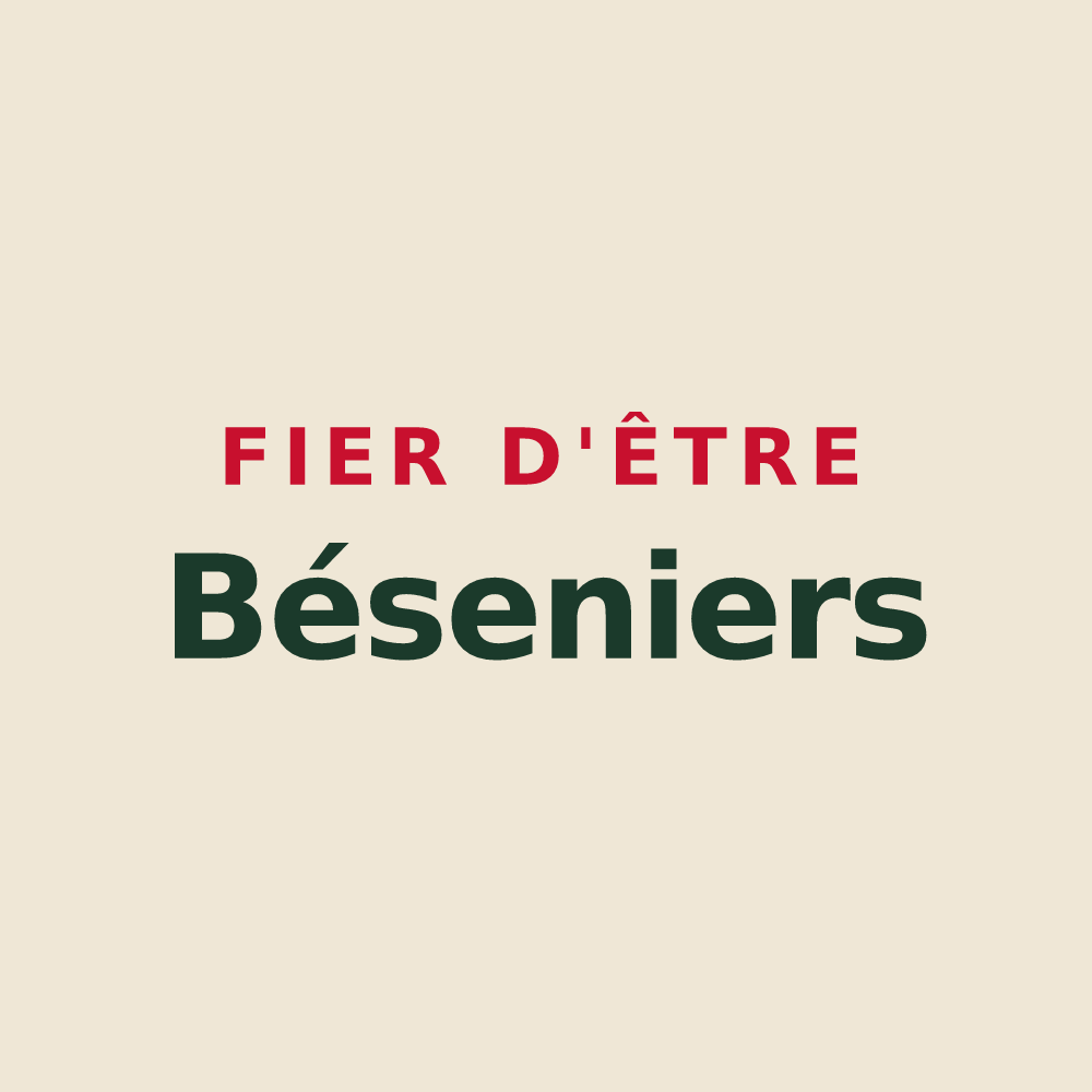 Tote bag « Fier d'être Béseniers » — design pour Besain
