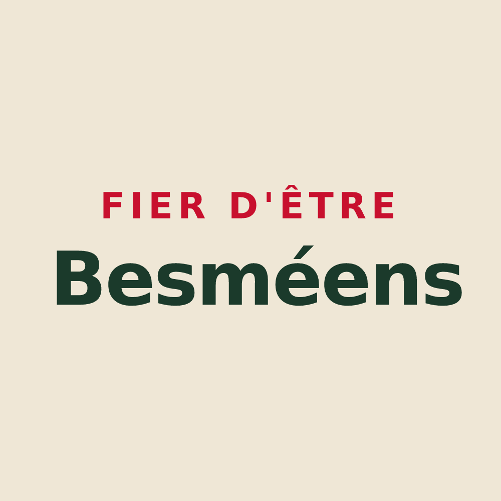 Tote bag « Fier d'être Besméens » — design pour Besmé