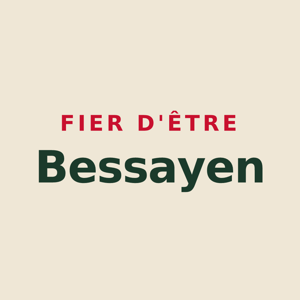 Tote bag « Fier d'être Bessayen » — design pour Bessay