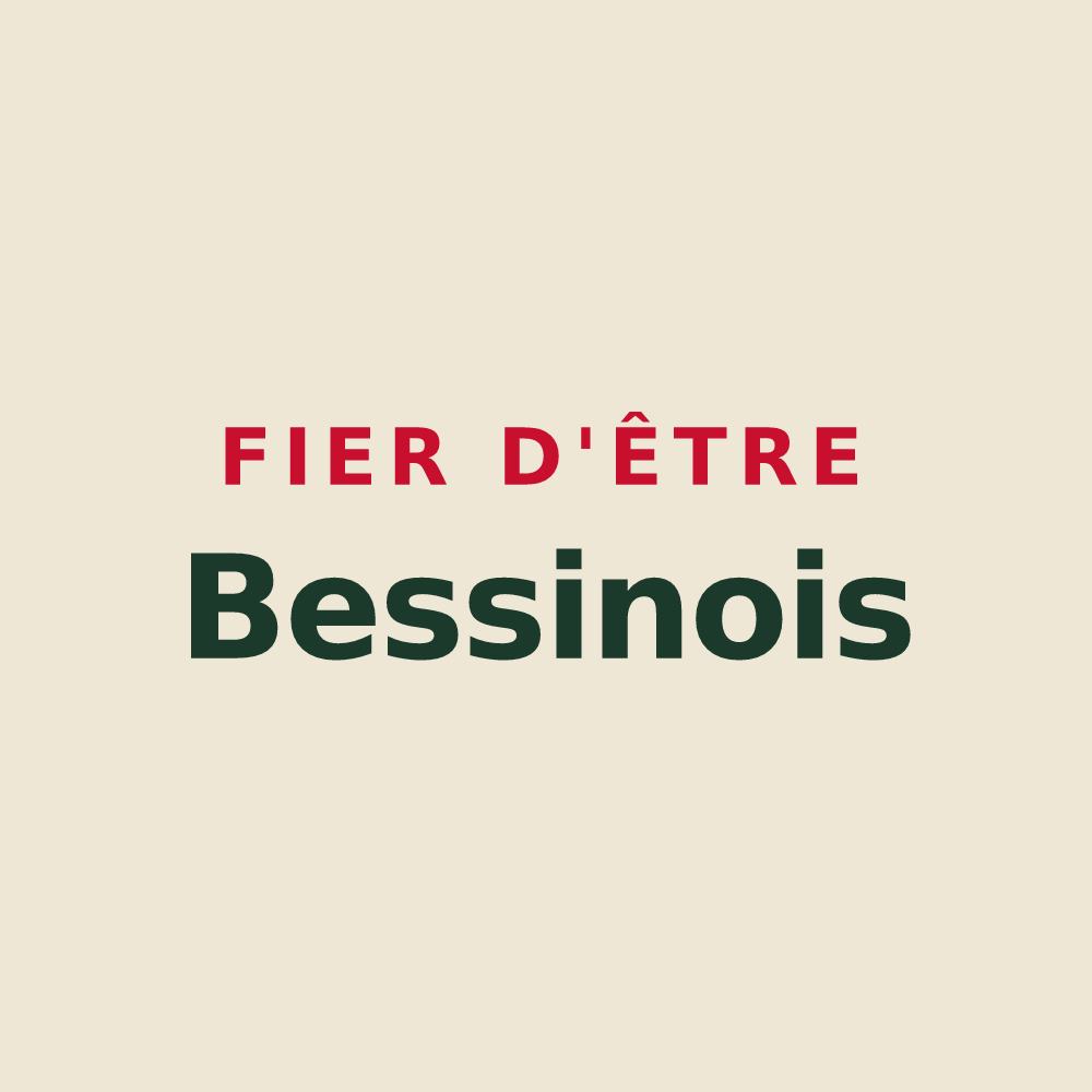 Tote bag « Fier d'être Bessinois » — design pour Bessens