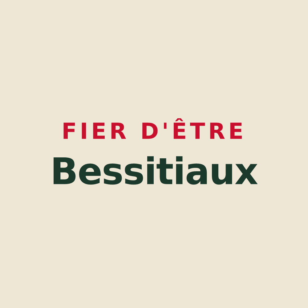 Tote bag « Fier d'être Bessitiaux » — design pour Bessy