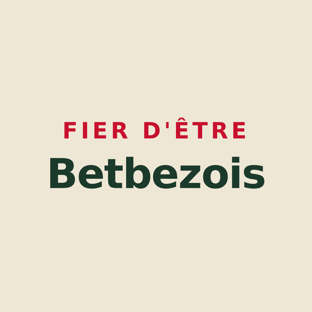 Tote bag « Fier d'être Betbezois » — design pour Betbèze
