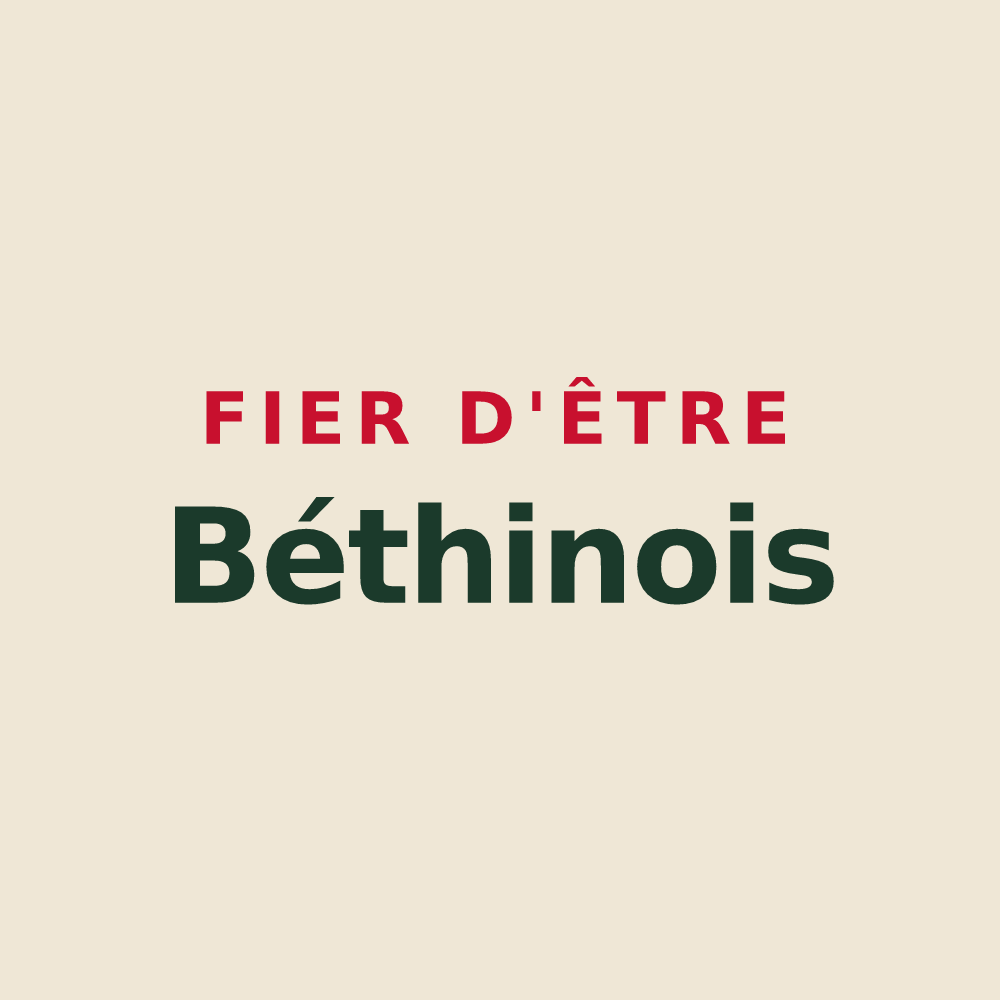Tote bag « Fier d'être Béthinois » — design pour Béthines