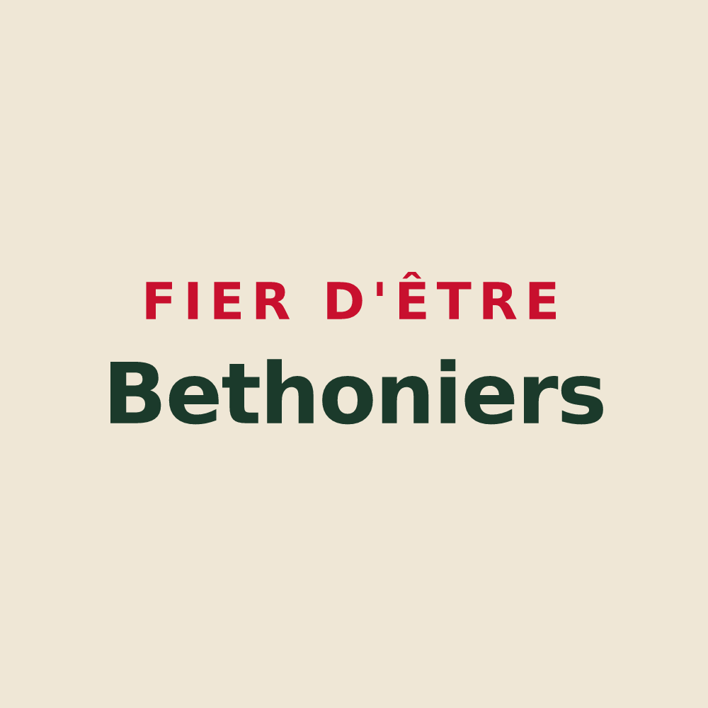 Tote bag « Fier d'être Bethoniers » — design pour Bethon