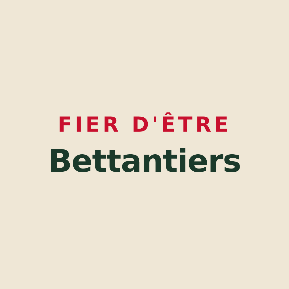 Tote bag « Fier d'être Bettantiers » — design pour Bettant