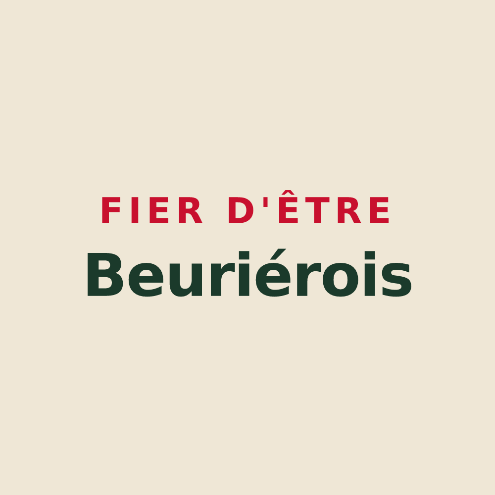 Tote bag « Fier d'être Beuriérois » — design pour Beurières