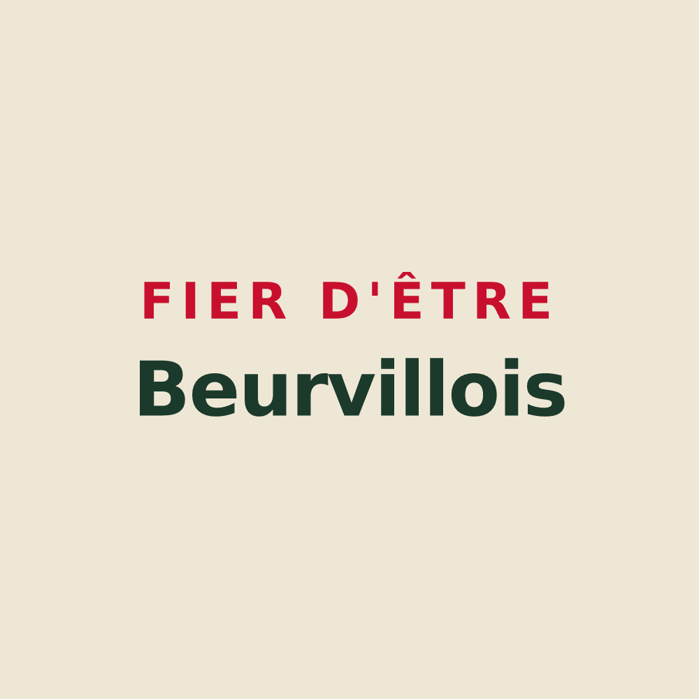 Tote bag « Fier d'être Beurvillois » — design pour Beurville