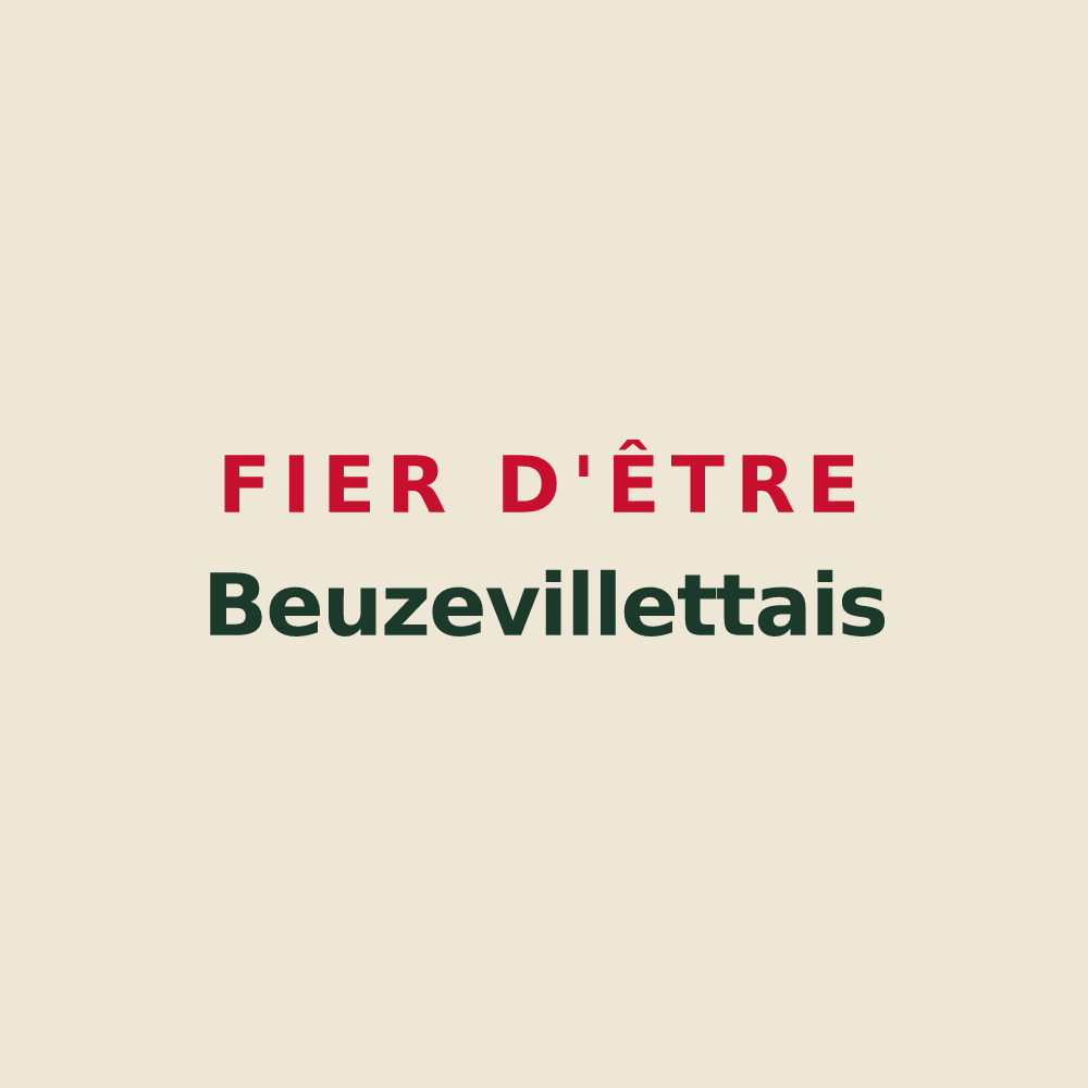 Tote bag « Fier d'être Beuzevillettais » — design pour Beuzevillette