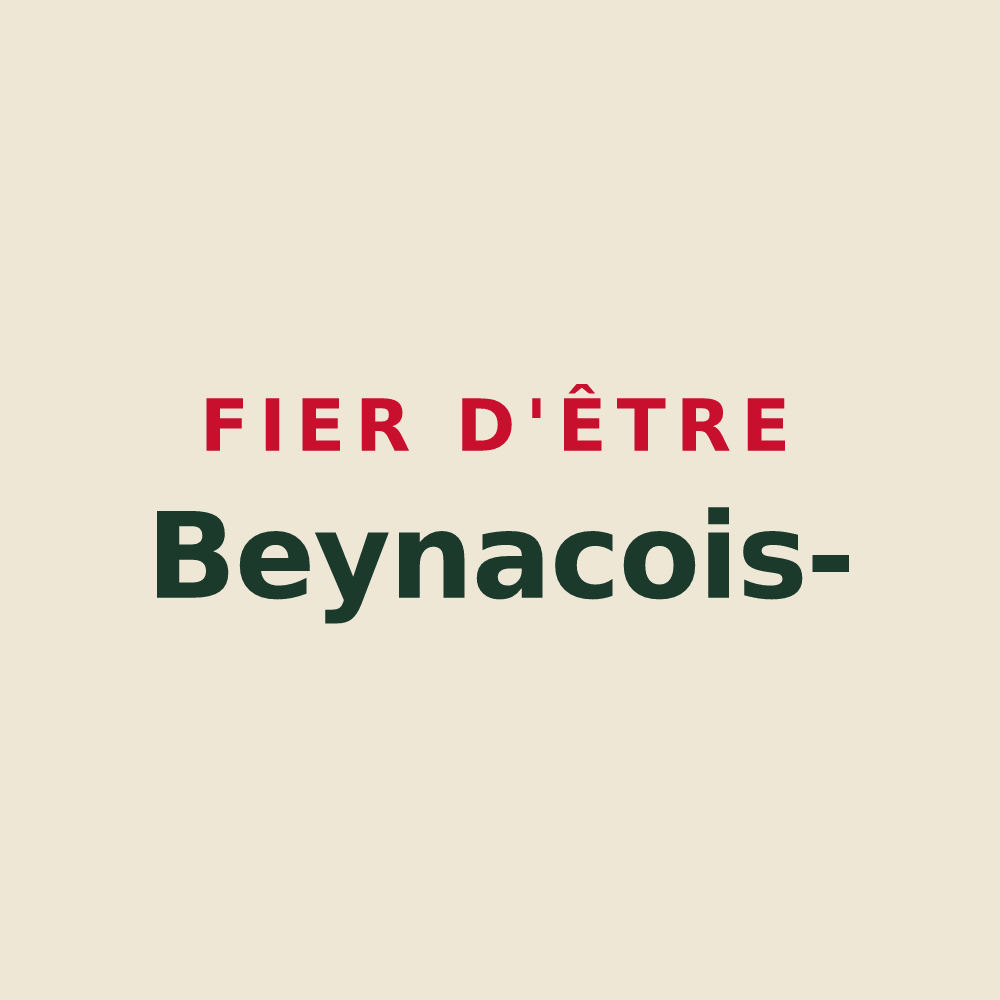 Tote bag « Fier d'être Beynacois- » — design pour Beynac-et-Cazenac