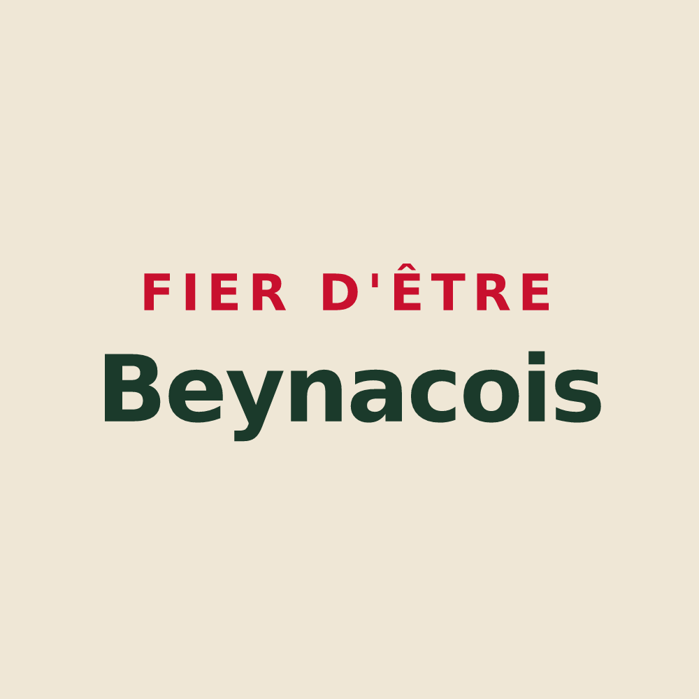 Tote bag « Fier d'être Beynacois » — design pour Beynac