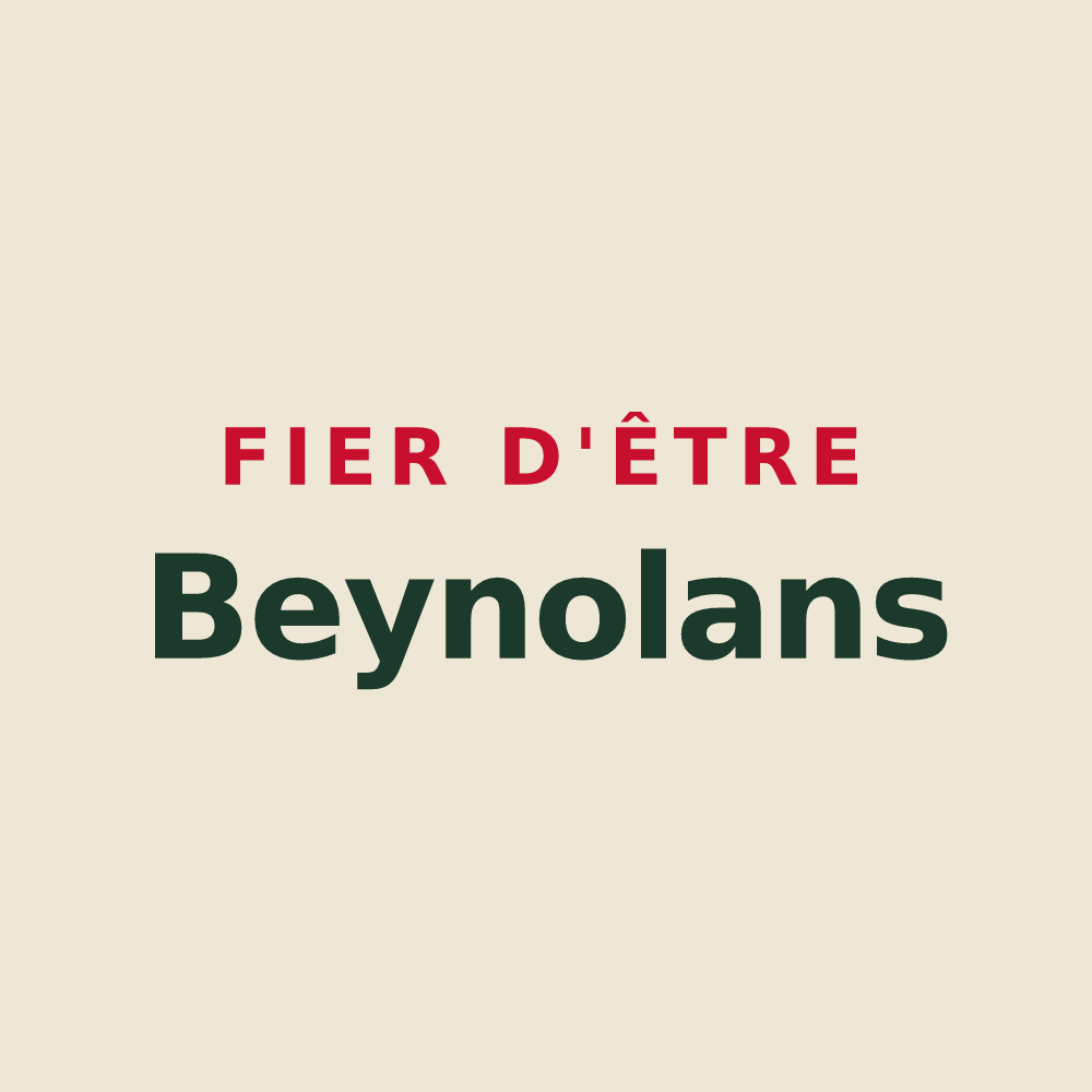 Tote bag « Fier d'être Beynolans » — design pour Beynost
