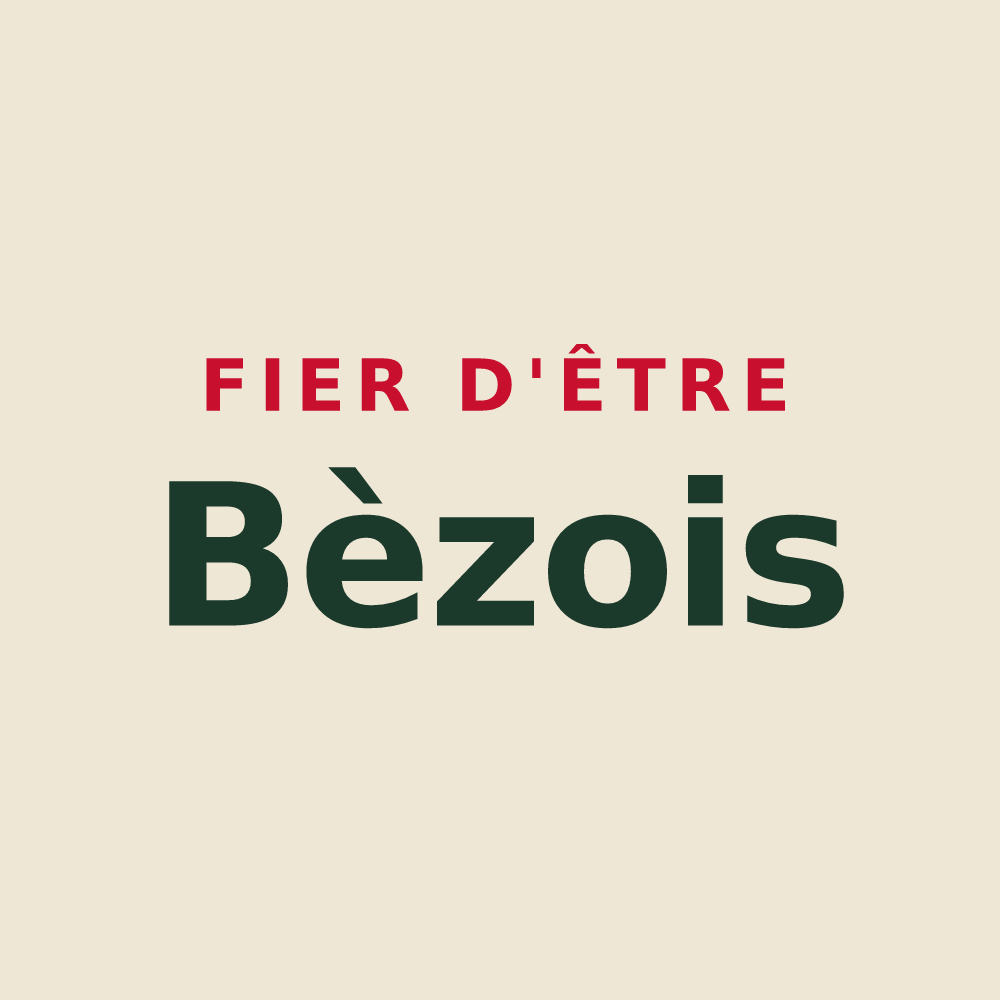 Tote bag « Fier d'être Bèzois » — design pour Bèze