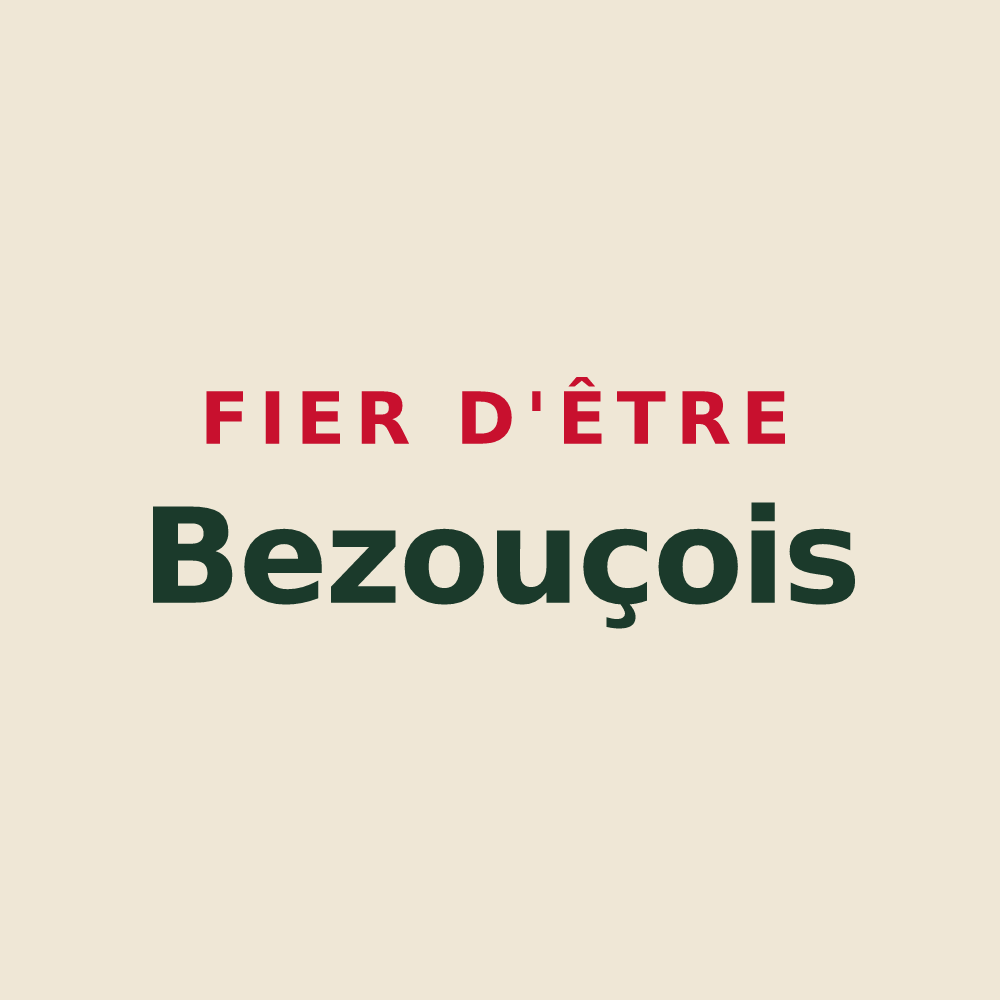 Tote bag « Fier d'être Bezouçois » — design pour Bezouce