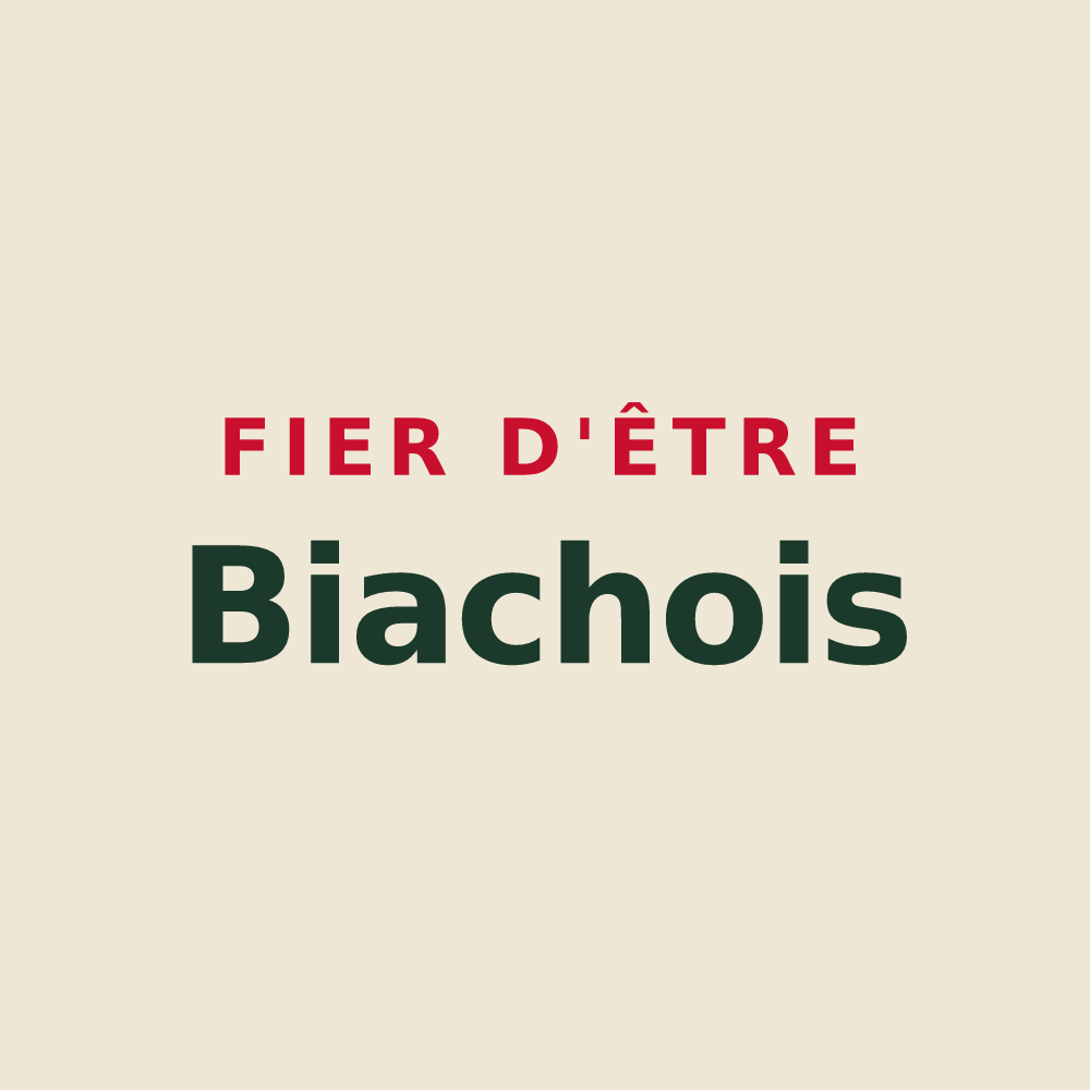 Tote bag « Fier d'être Biachois » — design pour Biaches